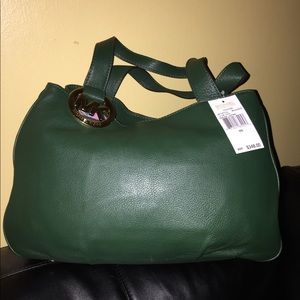 Brand New Michael Kors Fulton Leather Bag